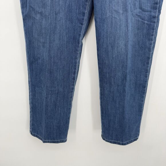 Gloria Vanderbilt Missy Amanda Classic Fit Tapered Jeans Size 16 Cotton - Picture 3 of 9